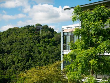 Hat Yai içinde en yüksek Hat Yai Belediye Parkı, Tayland güney ilinde Songkhla teleferik istasyonlarında.