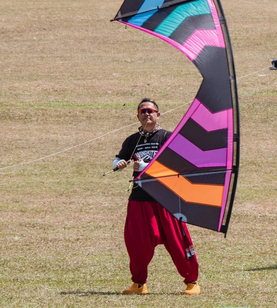 第24届帕西尔古当世界风筝节，2019 — 图库照片