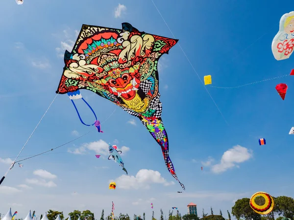 24th Παγκόσμιο Φεστιβάλ χαρταετούς Πασερ Γκουντάνγκ, 2019 — Φωτογραφία Αρχείου