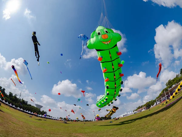 24. Pasir Gudang World kite Festival, 2019 — Zdjęcie stockowe