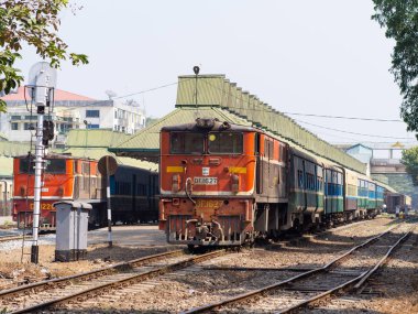 Yangon merkez tren istasyonu, Myanmar