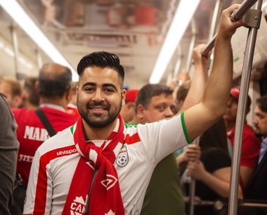 Iran futbol hayranı, 2018 Dünya Kupası Rusya Metro