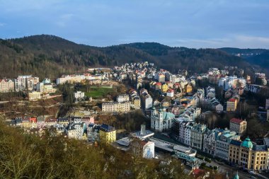 Karlovy Vary Cityscape, Çek Cumhuriyeti