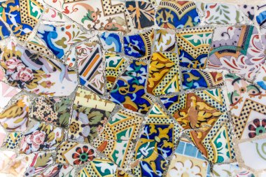 Park Guell Barcelona'da 