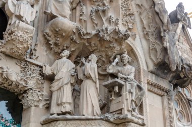 Christ işçi. İsa Joseph babasının bankta oturan bir marangoz olarak çalışıyor. Son sahneleri İsa nın doğuş cephe dünyevi yaşam hakkında bir dizi.