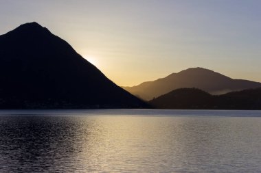 sabah sahne Gölü lago maggiore bahar verbania ve palanza arasında
