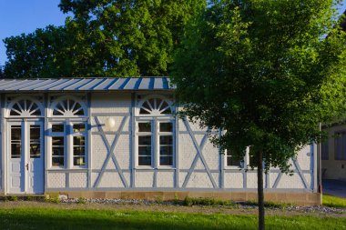 çatı inşaat binaları Şehir Parkı Güney Almanya'da