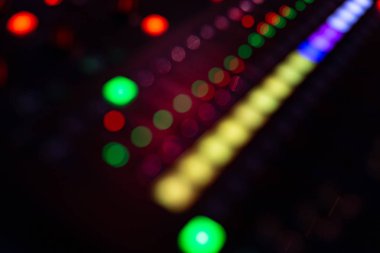 Sahne Alanı'nda bulanık bakışla karıştırma konsolu