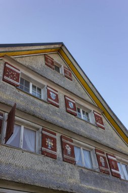 Bavyera çiftlik evi cephe detayları