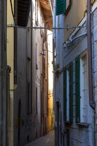 Gebouwen Gevels Romantische Straten Verbania Ticino Italië — Stockfoto