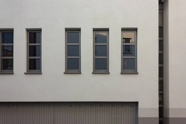 Fachada Renovada Del Edificio Ciudad Vieja Alemania Tarde Otoño —  Fotos de Stock