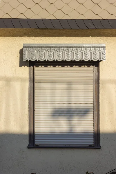 Fachadas Janelas Telhados Edifícios Sul Alemanha — Fotografia de Stock