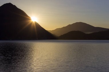sabah sahne Gölü lago maggiore bahar verbania ve palanza arasında