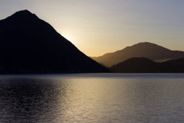 sabah sahne Gölü lago maggiore bahar verbania ve palanza arasında