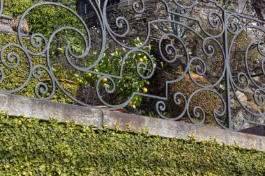 piedmont köy ve göl lago maggiore güzel manzaraya