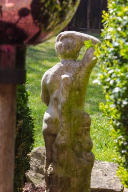 İlkbaharda Nisan Doğu Garden'da. Güney Alman kırsal.