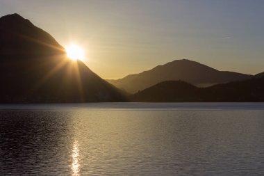 sabah sahne Gölü lago maggiore bahar verbania ve palanza arasında