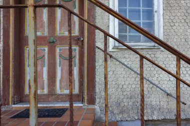 Bavyera çiftlik evi cephe detayları