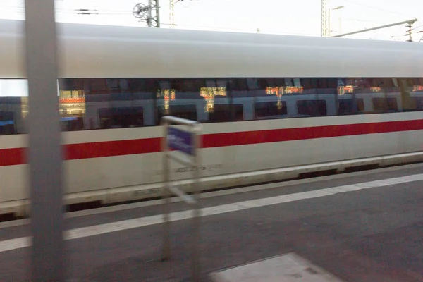 Architettura Edificio Stazione Persone Fretta Dettagli Tipici Treno — Foto Stock