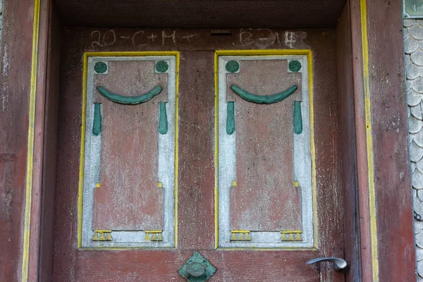 Facade Details Bavarian Farmhouse — Stock Photo, Image