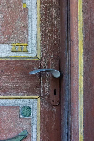 Bayerische Bauernhausfassade Süddeutschen Sommerabend — Stockfoto