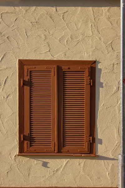 Fassaden Fenster Und Dächer Von Gebäuden Süddeutschland — Stockfoto