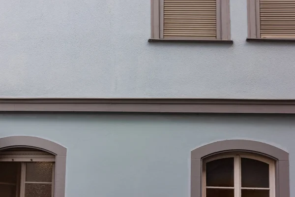 Windows Fasady Dachy Budynków Południowych Niemczech — Zdjęcie stockowe