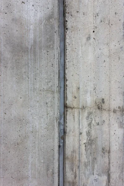 Parede Concreto Resistido Com Superfície Estruturada Visível — Fotografia de Stock