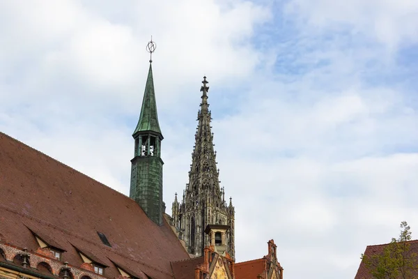 Stadsbilden Historiska Ulm City Södra Tyskland — Stockfoto