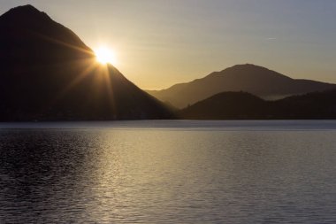 sabah sahne Gölü lago maggiore bahar verbania ve palanza arasında
