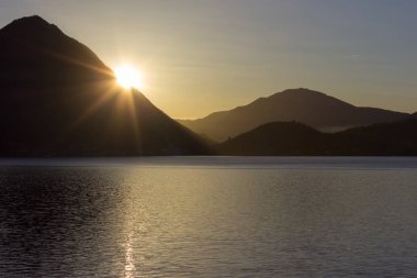 sabah sahne Gölü lago maggiore bahar verbania ve palanza arasında