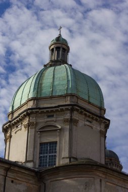 Göl lago maggiore, İsviçre, Ticino kentinin mimari arka plan.