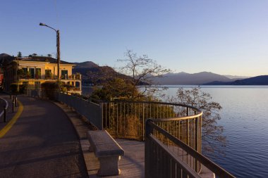 sabah sahne Gölü lago maggiore bahar verbania ve palanza arasında