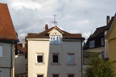 cepheler windows ve Güney Almanya binaların çatıları