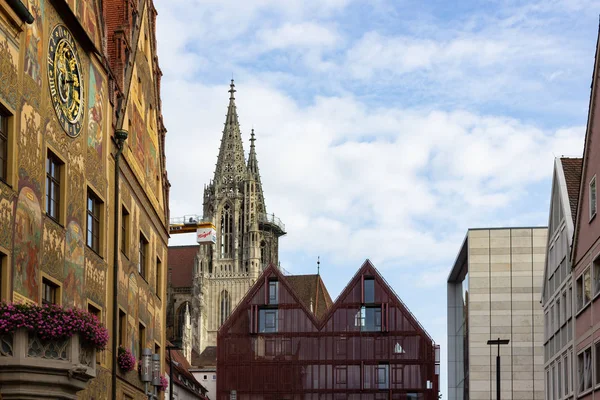 Cityscape Historical Ulm City Southern Germany — Stock Photo, Image