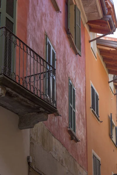 Cepheler Bitkiler Göl Lago Maggiore Adlı Ticino Şehirlerin Mimarisi — Stok fotoğraf