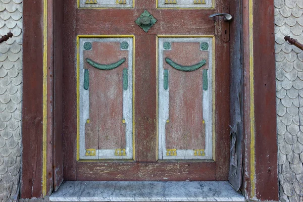 Facade Details Bavarian Farmhouse — Stock Photo, Image