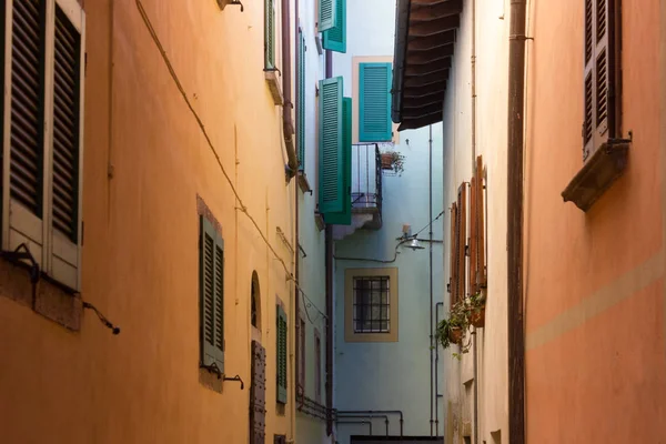 ファサード サウゼ ドゥルクスでイタリアのティチーノ州のロマンチックな街 — ストック写真