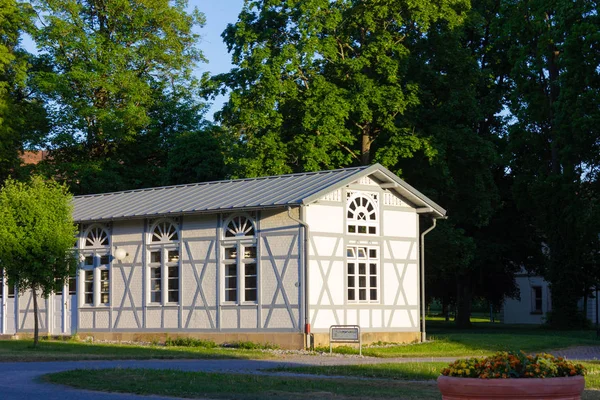 Framework Construction Buildings City Park South Germany — Stock Photo, Image