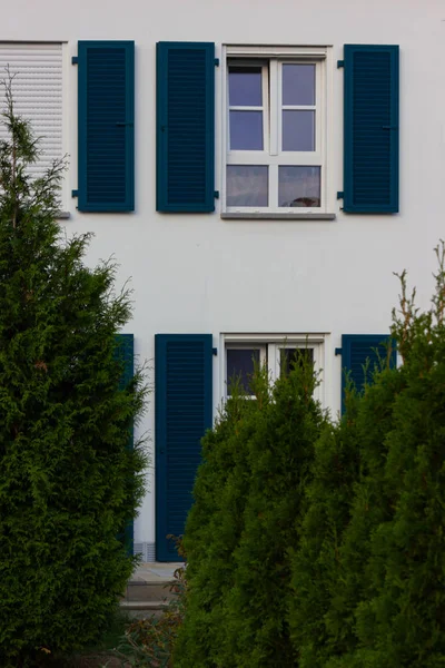 Buildings Residential Area Modern Architecture South German Bavaria Countryside — Stock Photo, Image