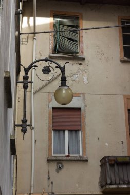 Göl lago maggiore, İsviçre, Ticino kentinin mimari arka plan.