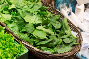 renkli taze sebze pazarı hall Güney Almanya Stuttgart