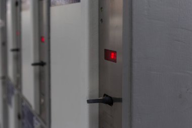 Tren İstasyonu ayrıntıları, Almanya.