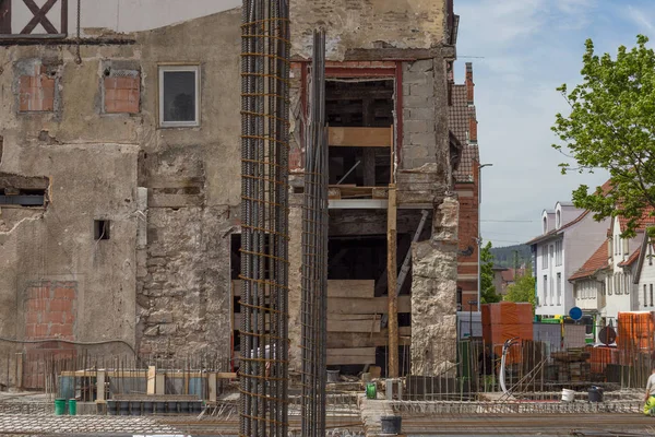 Güney Almanya inşaat detayları.