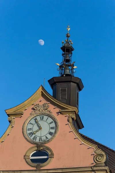 Uma Cidade Histórica Sul Alemanha Telhados Antenas Arquitetura Detalhada Edifícios — Fotografia de Stock