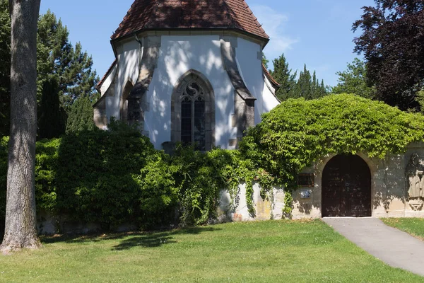 Very Sunny Day June South Germany You See Countryside Small — Stock Photo, Image