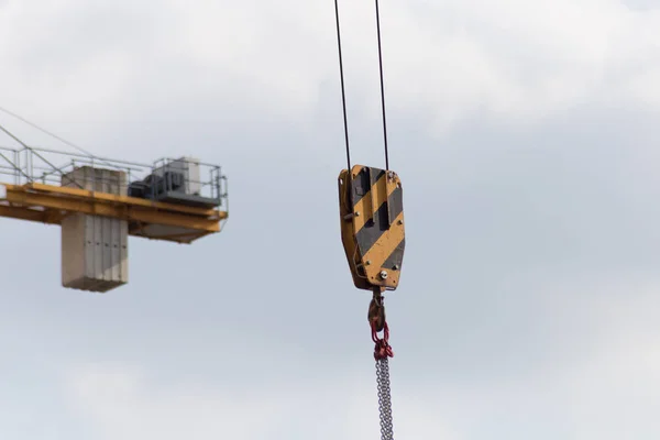 Gedetailleerde Weergaven Het Opbouwen Van Kraan Hulpmiddelen Een Zuid Duitse — Stockfoto