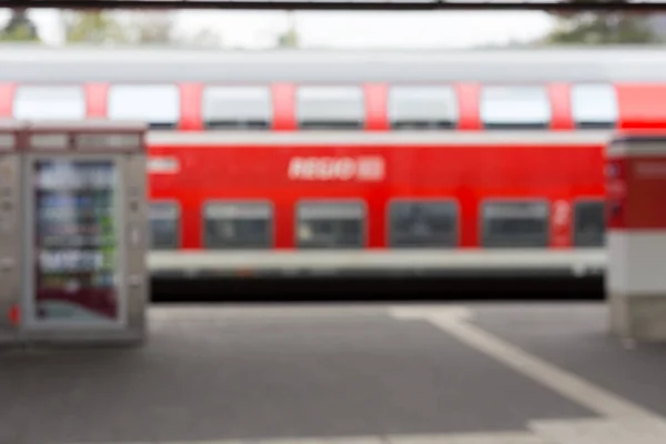 Tågstation Detaljer Tyskland — Stockfoto