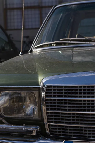 Dia Muito Ensolarado Junho Sul Alemanha Você 1980 Resumos Automóveis — Fotografia de Stock