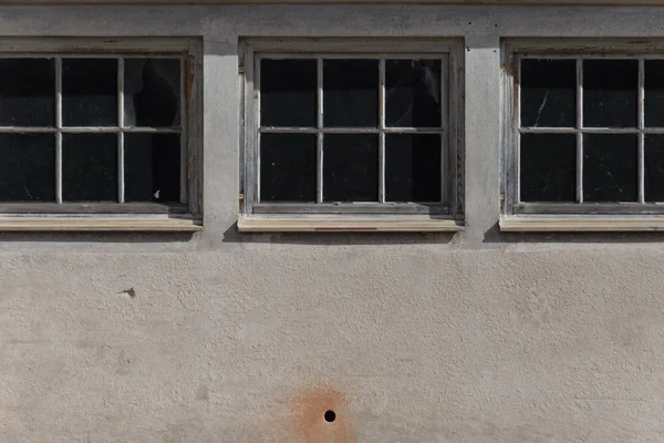 Einem Industriegebiet Süddeutschland Sieht Man Ältere Mauern Und Gebäude Und — Stockfoto